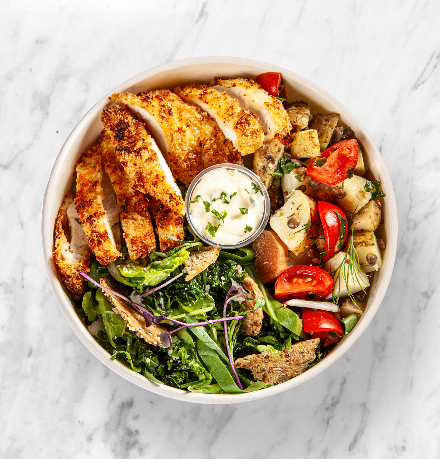 Italian Chicken Milanese Meal Pot