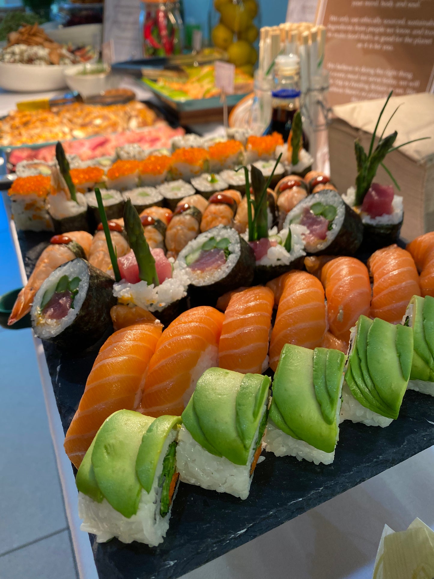 Sushi Stall (80 min) Please contact for availability.