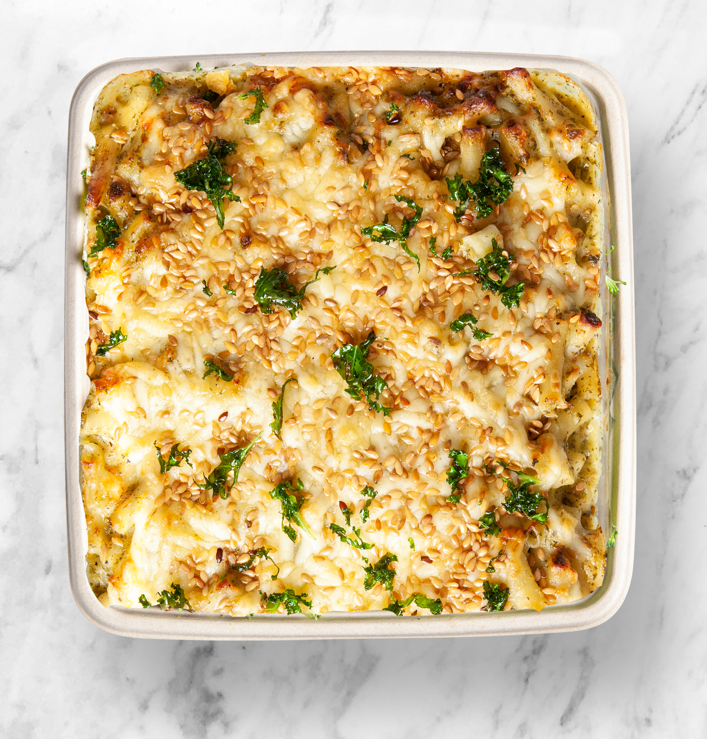 Green Mac 'N' Cheese