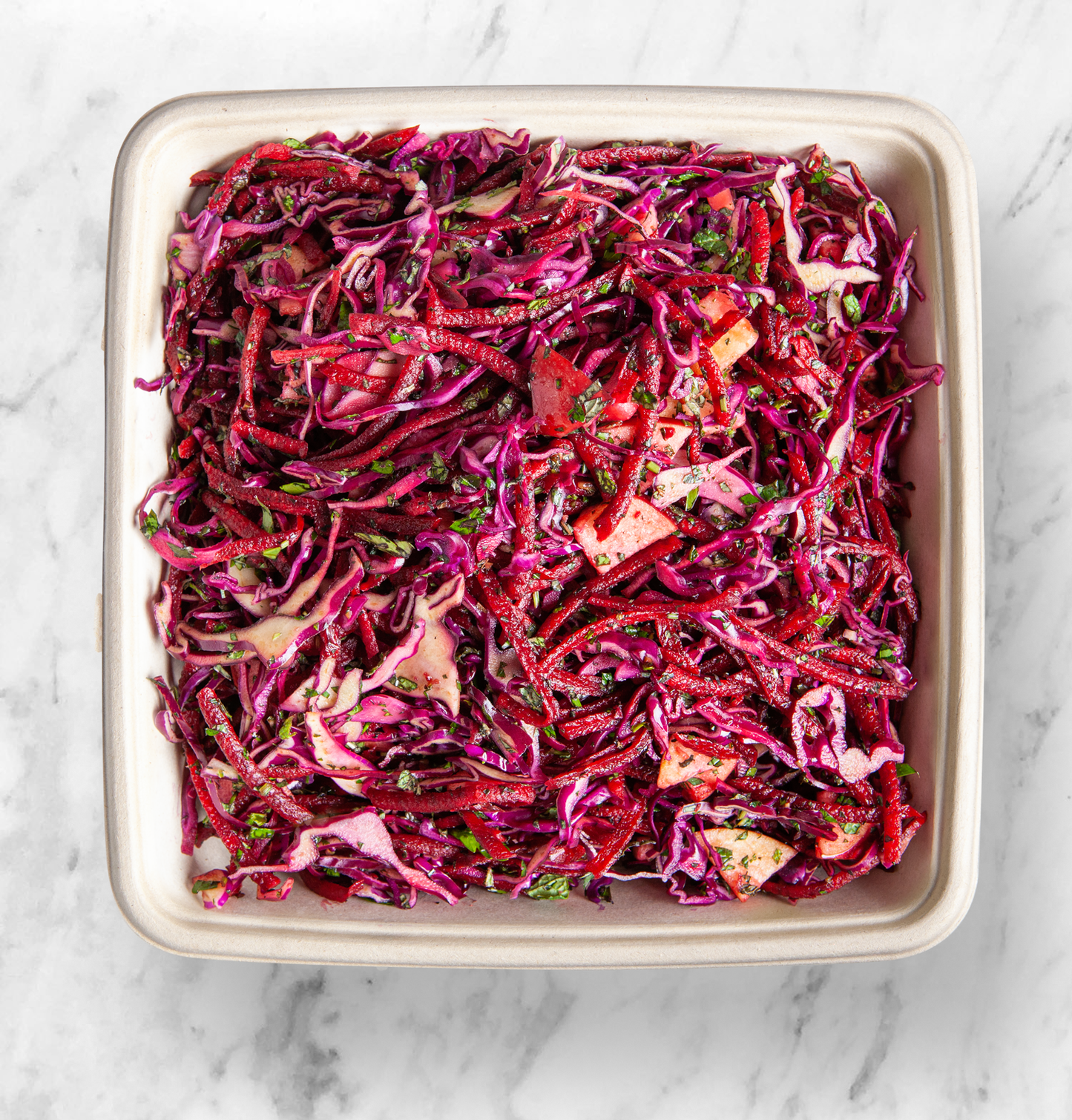 Red Cabbage and Beetroot Slaw - Buffet Delivered next day London only
