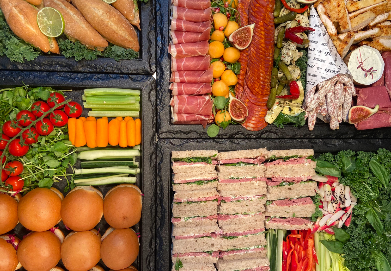 SANDWICH AND GRAZING PLATTERS