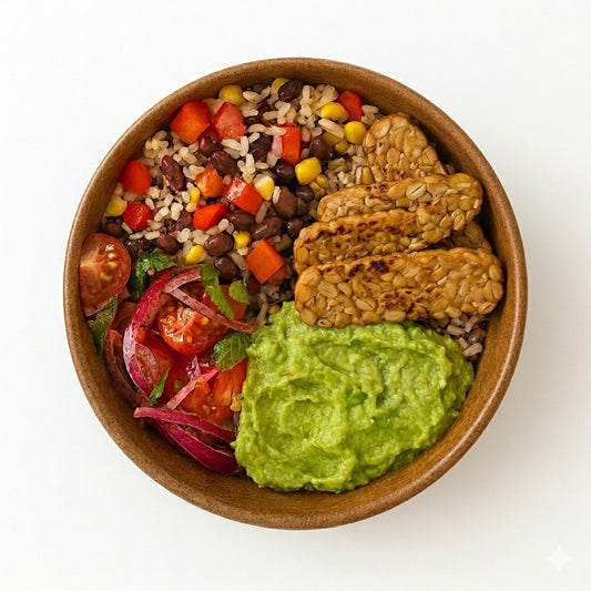 Cajun Tempeh & Mexican Rice LIGHT