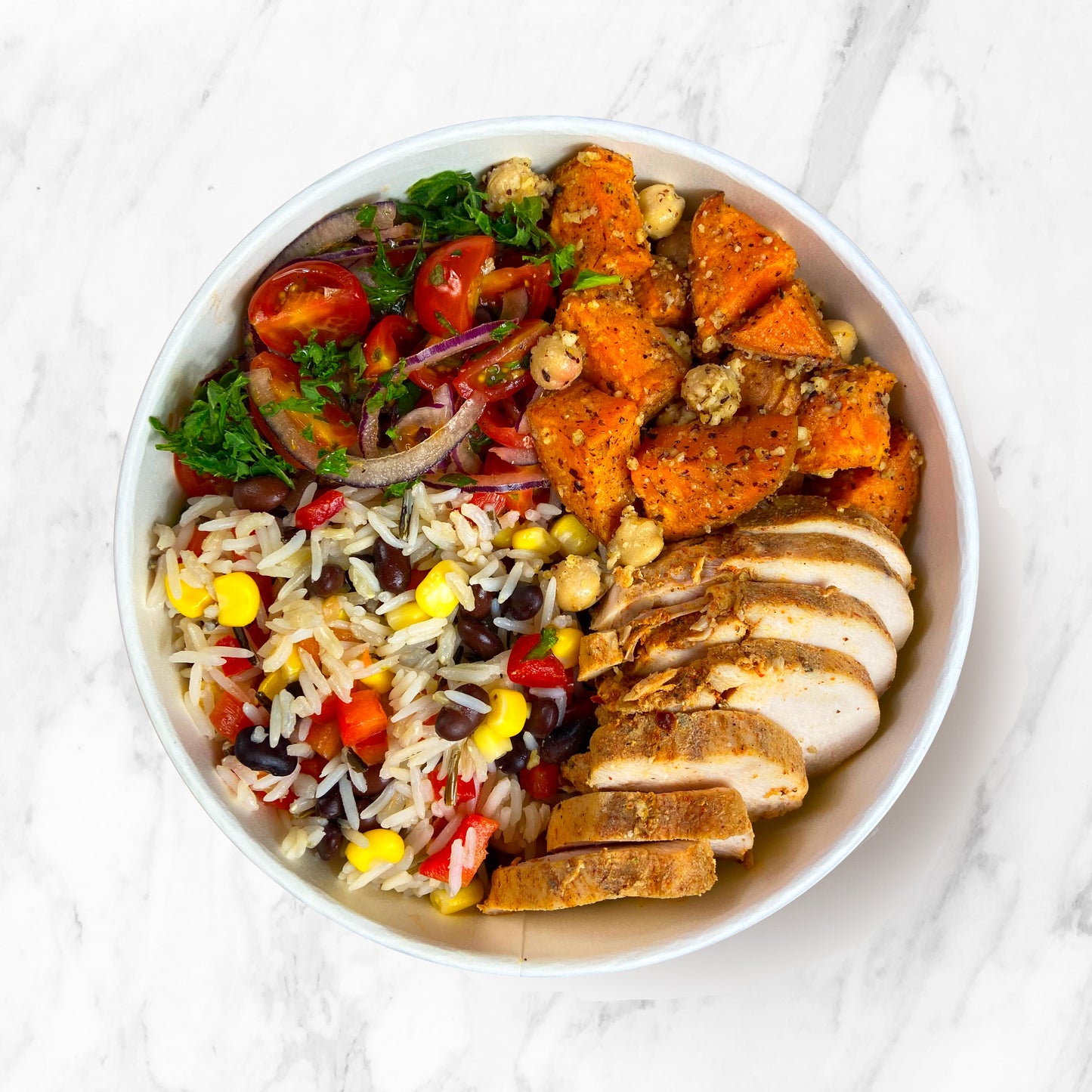 Cajun Chicken and Mexican Rice Meal Pot