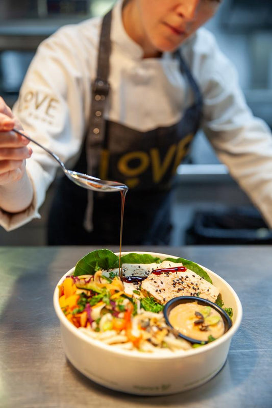 Staff - Must be added when choosing bowl food